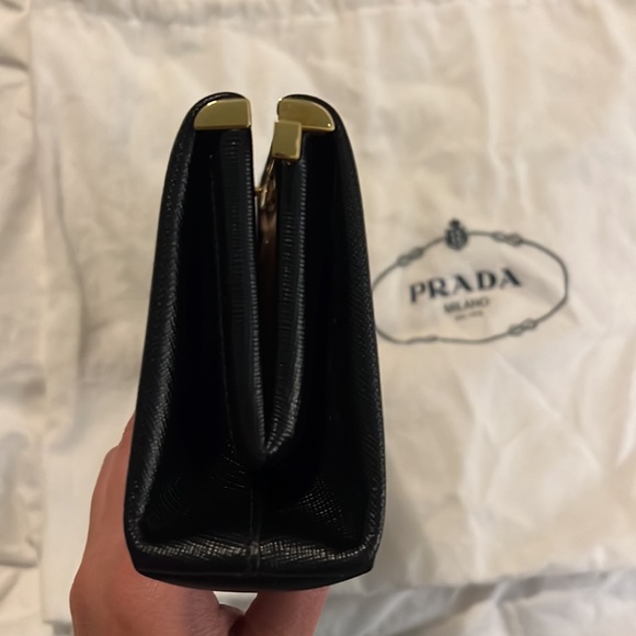 AUTHENTIC Prada Saffiano Lux Clutch - Picture 6 of 8